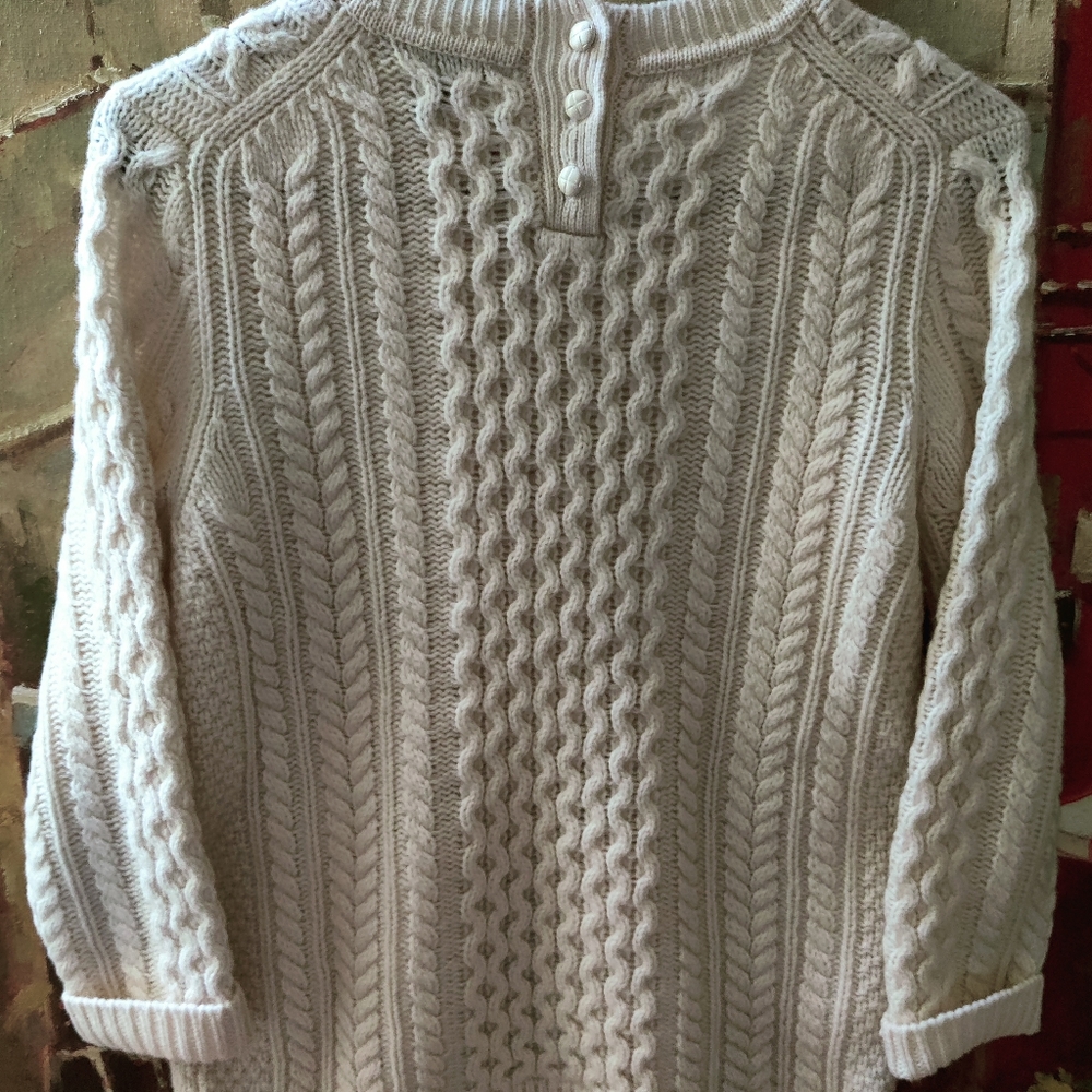 J.Crew cable knit sweater - Picture 4 of 6
